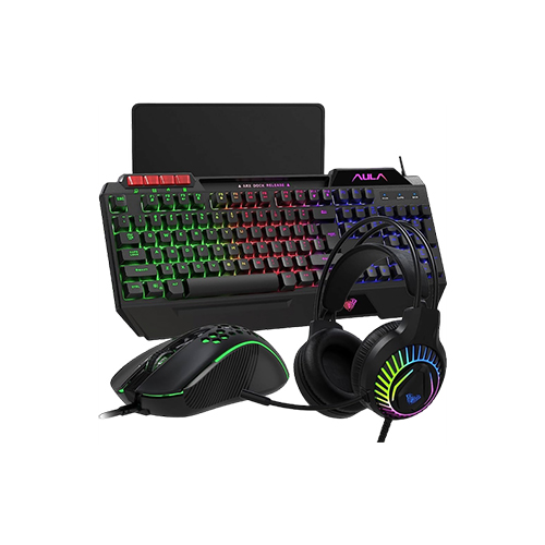 AULA GAMING KEYBOARD MOUSE HEADSET AND MOUSEPAD COMBO PRICE IN BD